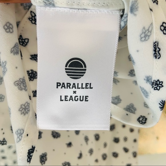 NWOT Parallel X League Duke Woven Camp Shirt XL - Picture 7 of 9